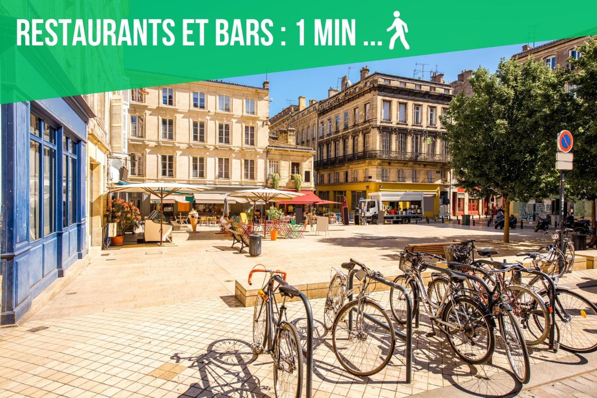 Free Parking - Self Checkin - Wifi - Netflix - City Center - Le Coste By Superbordeaux Bordéus Exterior foto